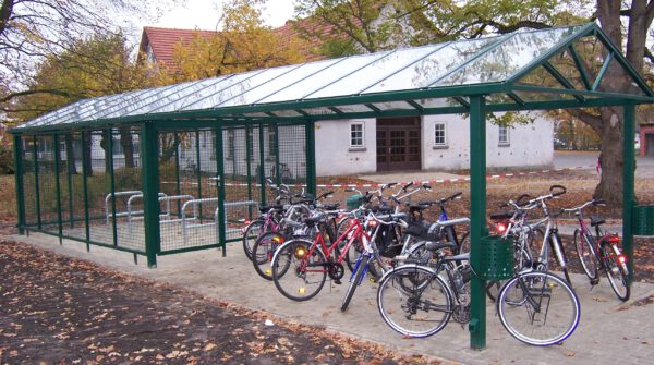 Fahrradüberdachung Modell FUE-O1