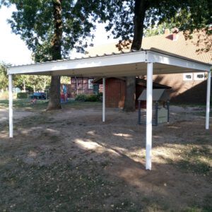 Modell Sonnenschutz Kita Empede